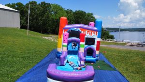 Ice pops bounce house slide rental